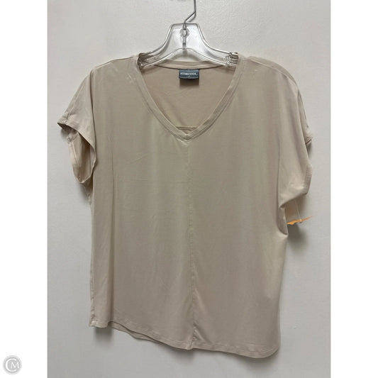 Athletic Top Short Sleeve By 32 Degrees In Cream, Size: Xs