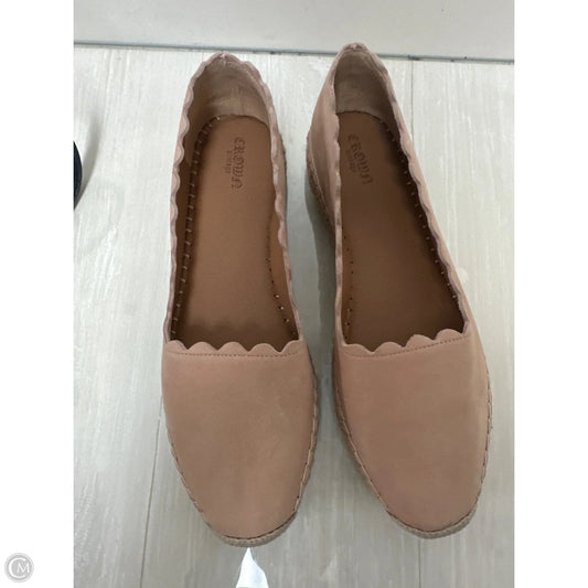 Shoes Flats By Crown Vintage In Pink, Size: 9.5