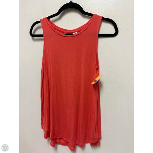 Top Sleeveless By Old Navy In Coral, Size: S