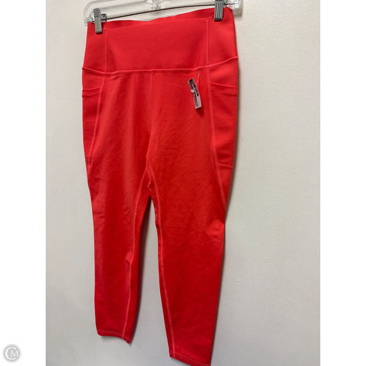 Athletic Leggings By Gapfit In Coral, Size: M