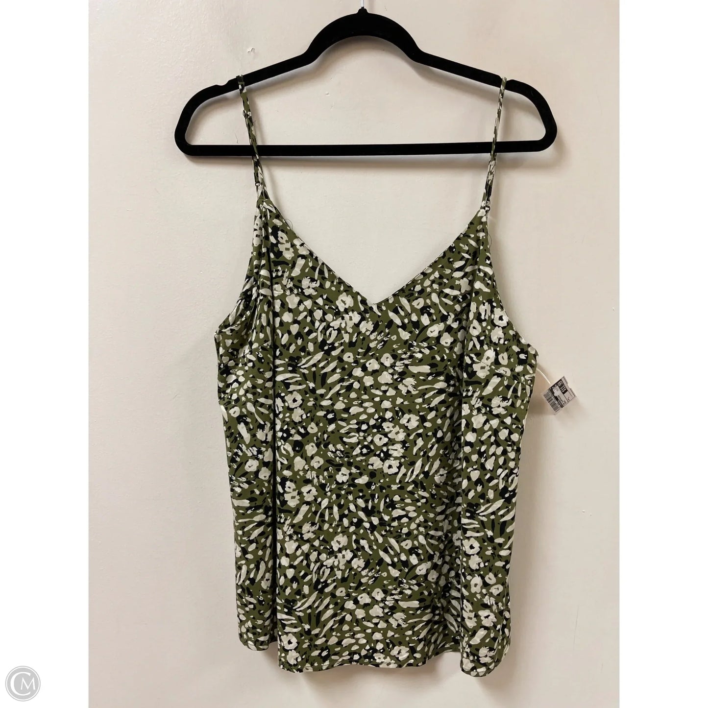 Top Sleeveless By Liverpool In Green, Size: L