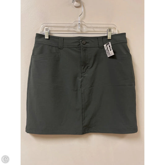 Athletic Skort By Eddie Bauer In Grey, Size: 6