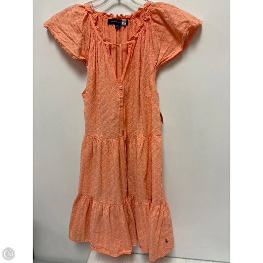 Dress Casual Short By Tommy Hilfiger In Orange, Size: L
