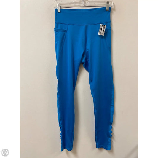 Athletic Leggings By Tek Gear In Blue, Size: M