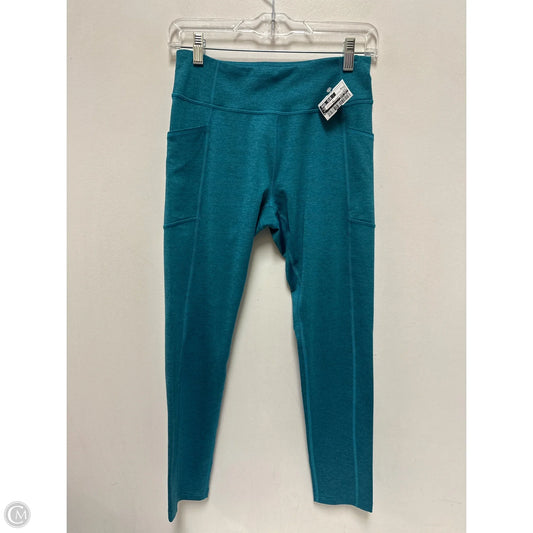 Athletic Leggings By Tek Gear In Teal, Size: M