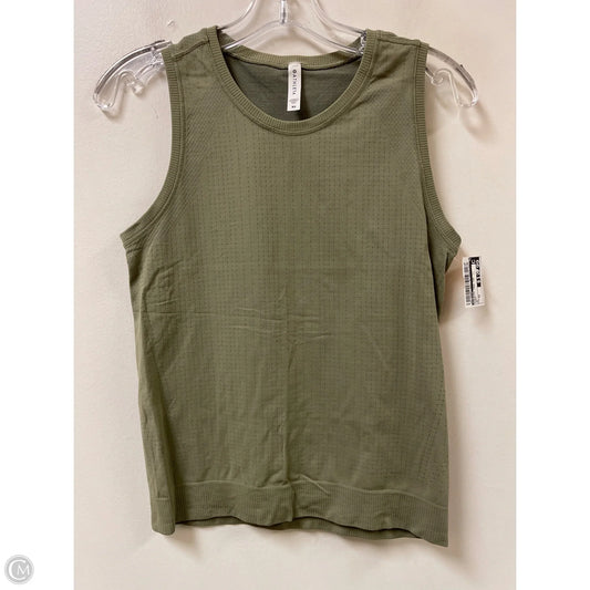 Athletic Tank Top By Athleta In Green, Size: Xs