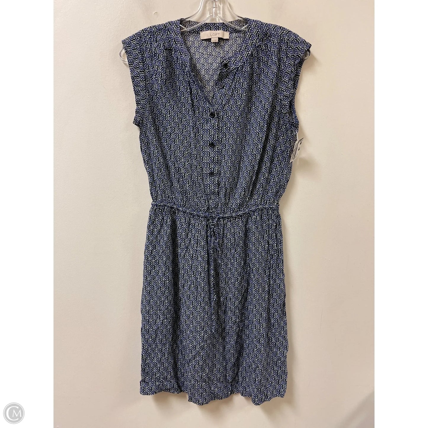 Dress Casual Short By Loft In Blue, Size: Xs