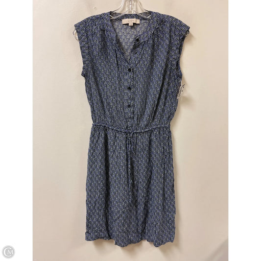 Dress Casual Short By Loft In Blue, Size: Xs