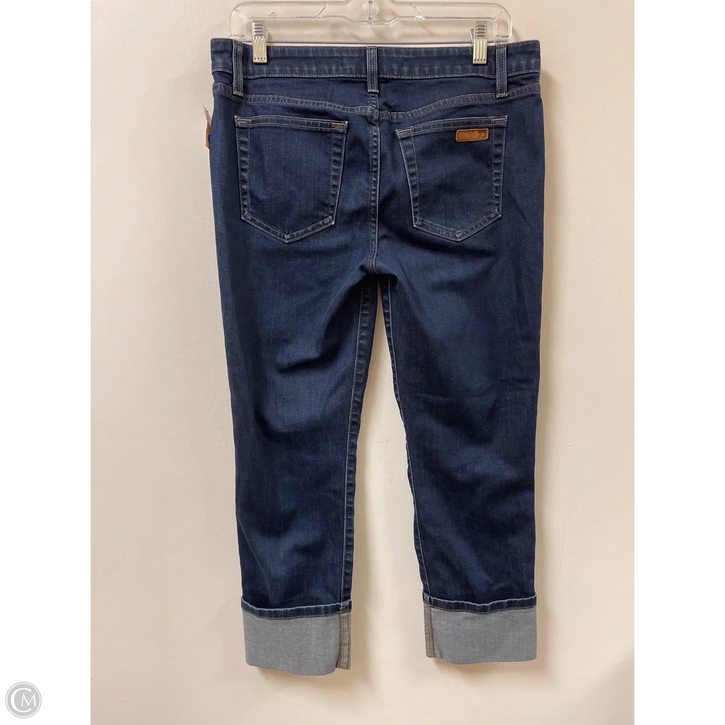 Jeans Cropped By Joes Jeans In Blue Denim, Size: 10