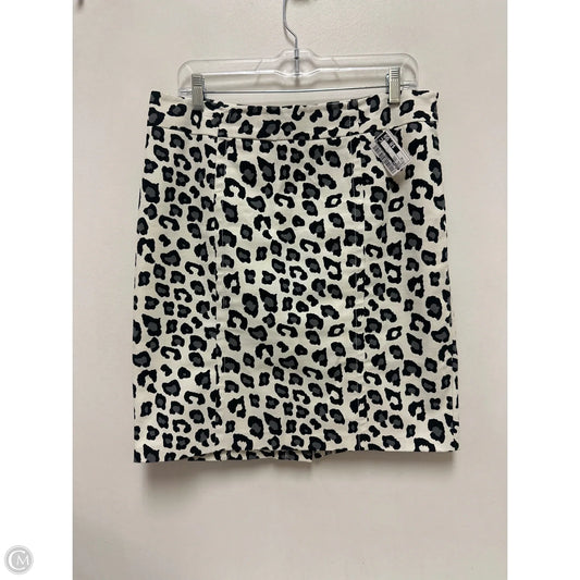 Skirt Midi By Merona In Animal Print, Size: 10