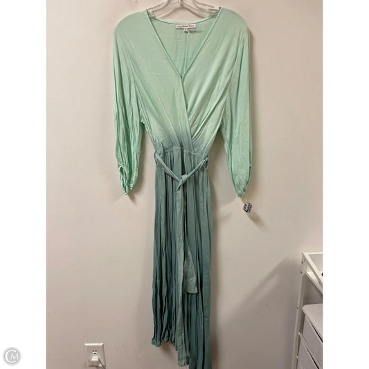 Dress Casual Midi By Young Fabulous & Broke In Green, Size: S