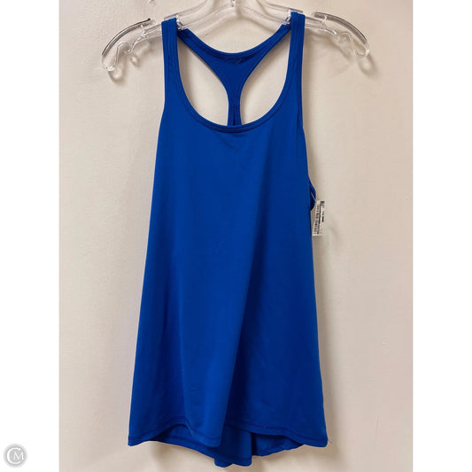 Athletic Tank Top By Champion In Blue, Size: M
