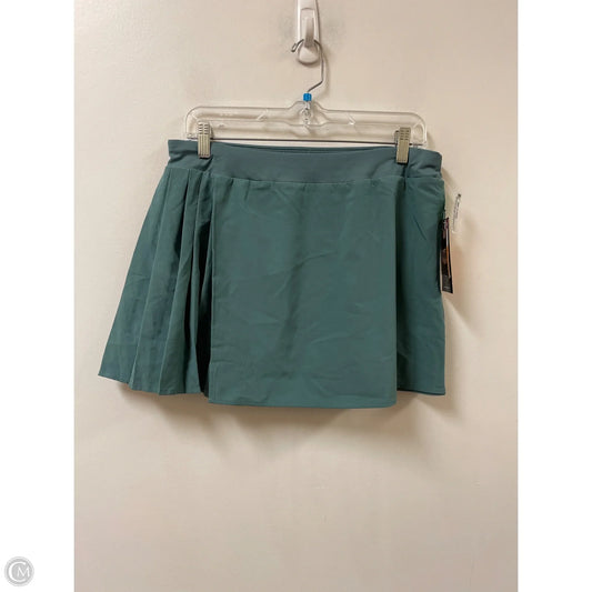 Athletic Skort By Avia In Green, Size: M