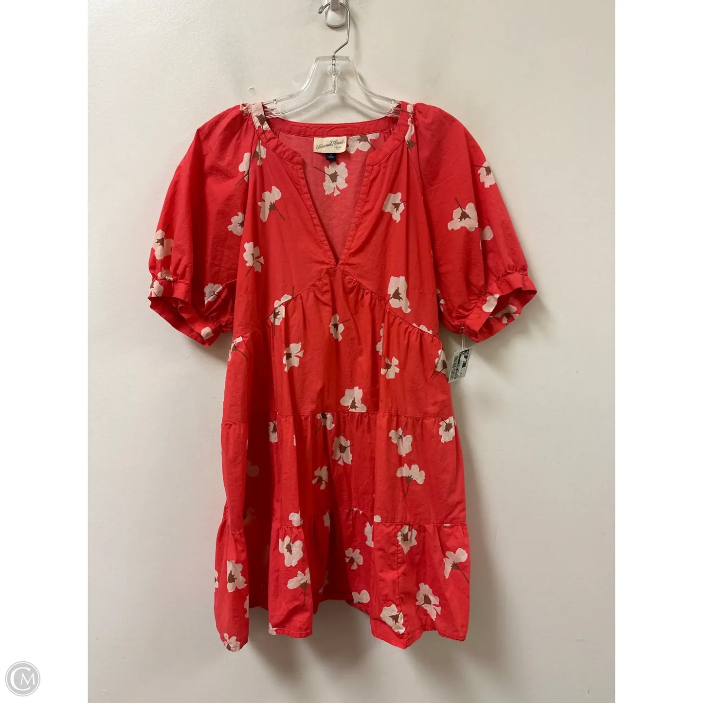 Dress Casual Short By Universal Thread In Red, Size: M