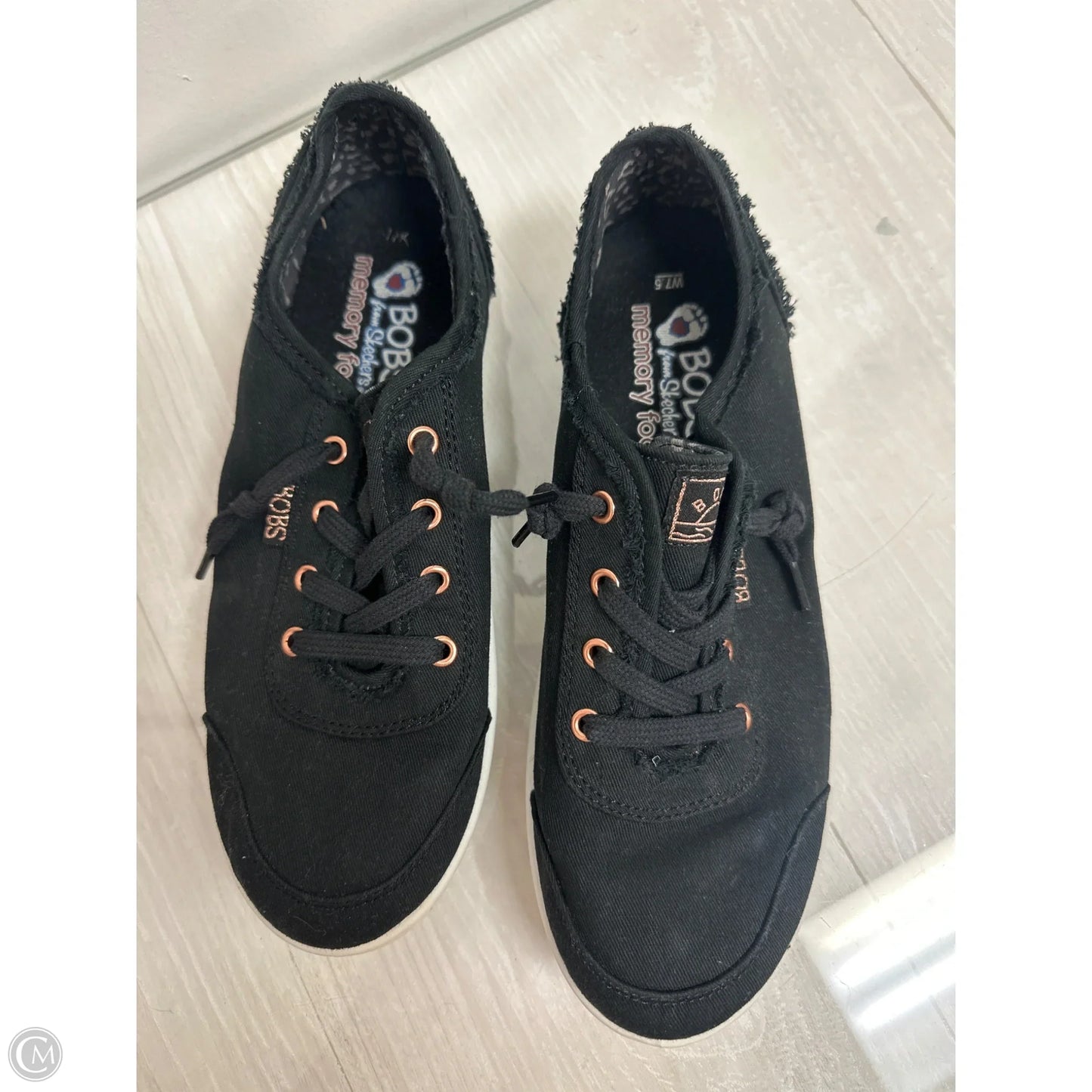 Shoes Sneakers By Bobs In Black, Size: 7.5