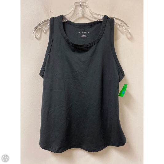 Athletic Tank Top By Danskin In Black, Size: S