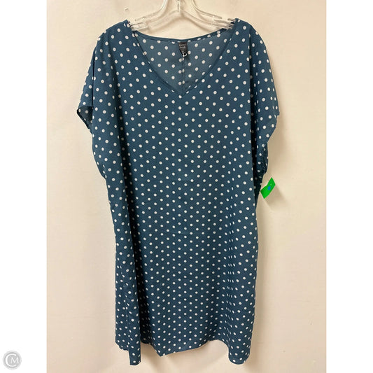 Dress Casual Short By Emery Rose In Polkadot Pattern, Size: 3x