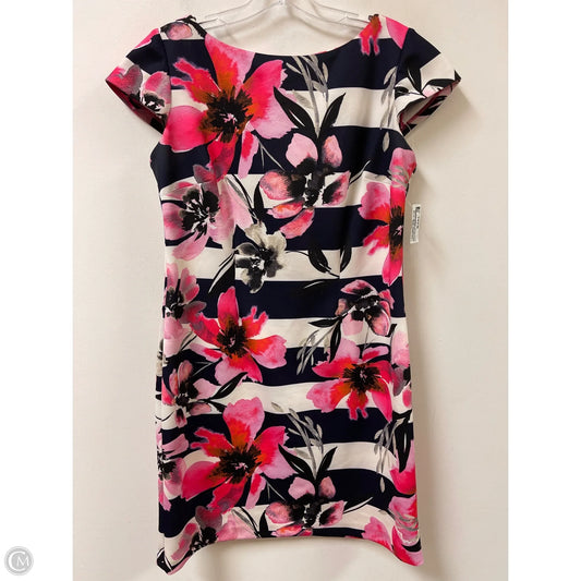 Dress Casual Short By Vince Camuto In Blue & White, Size: L