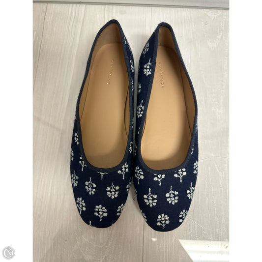 Shoes Flats By Ann Taylor In Navy, Size: 6.5