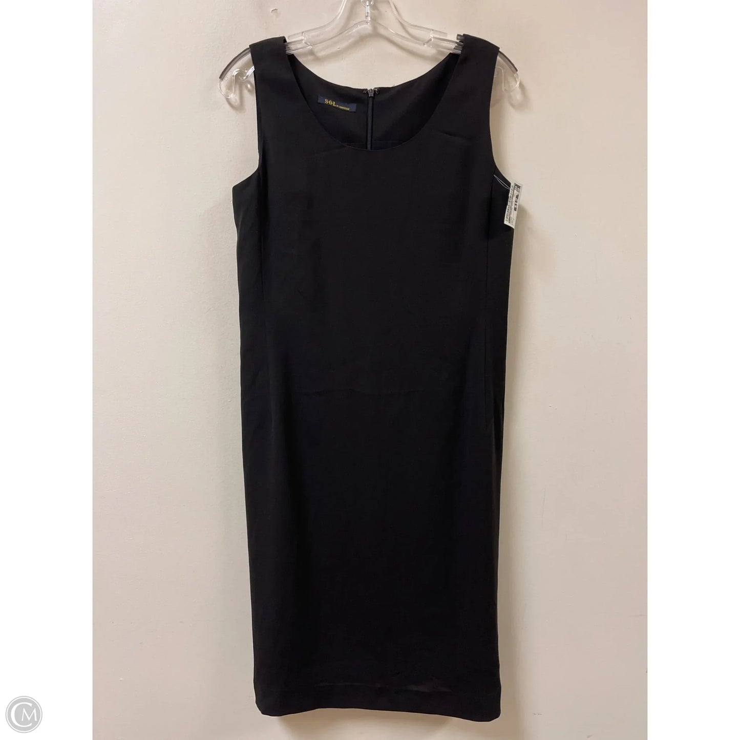 Dress Casual Midi By Clothes Mentor In Black, Size: S