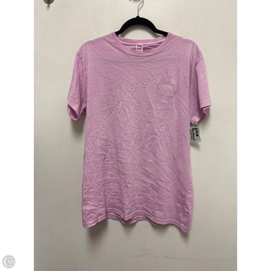 Top Short Sleeve By Pink In Purple, Size: Xs