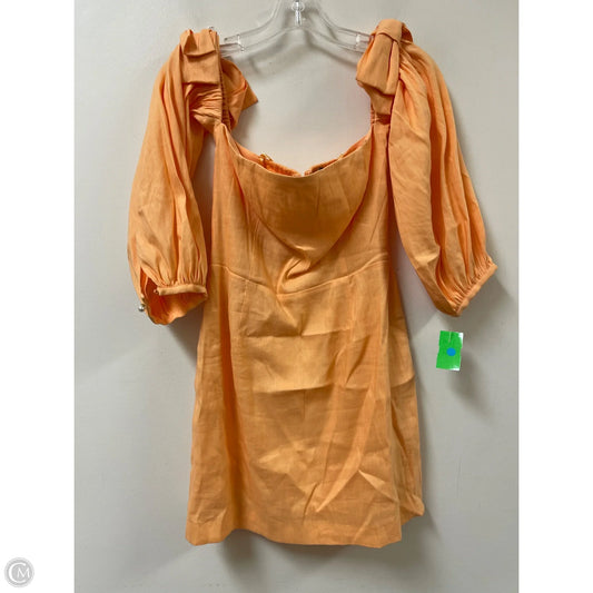 Dress Casual Short By Gianni Bini In Orange, Size: S