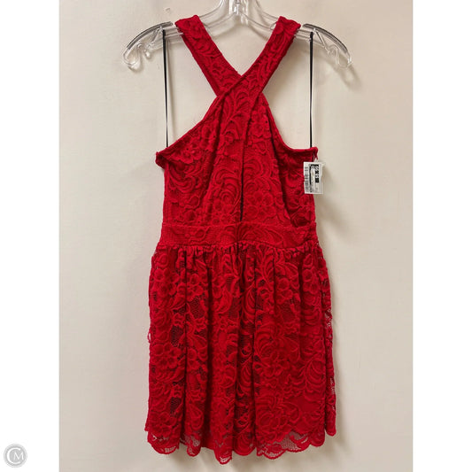 Dress Casual Short By Divided In Red, Size: M
