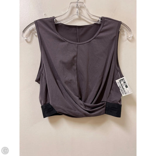Athletic Bra By Fabletics In Grey, Size: M