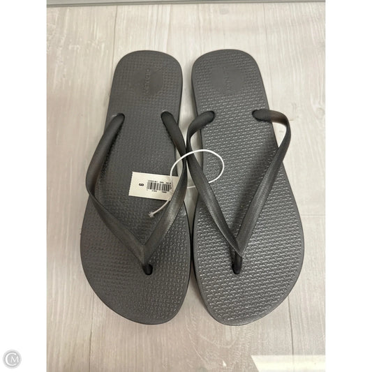 Sandals Flip Flops By Old Navy In Grey, Size: 9
