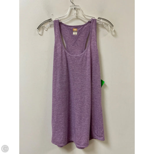 Athletic Tank Top By Lucy In Purple, Size: Xl