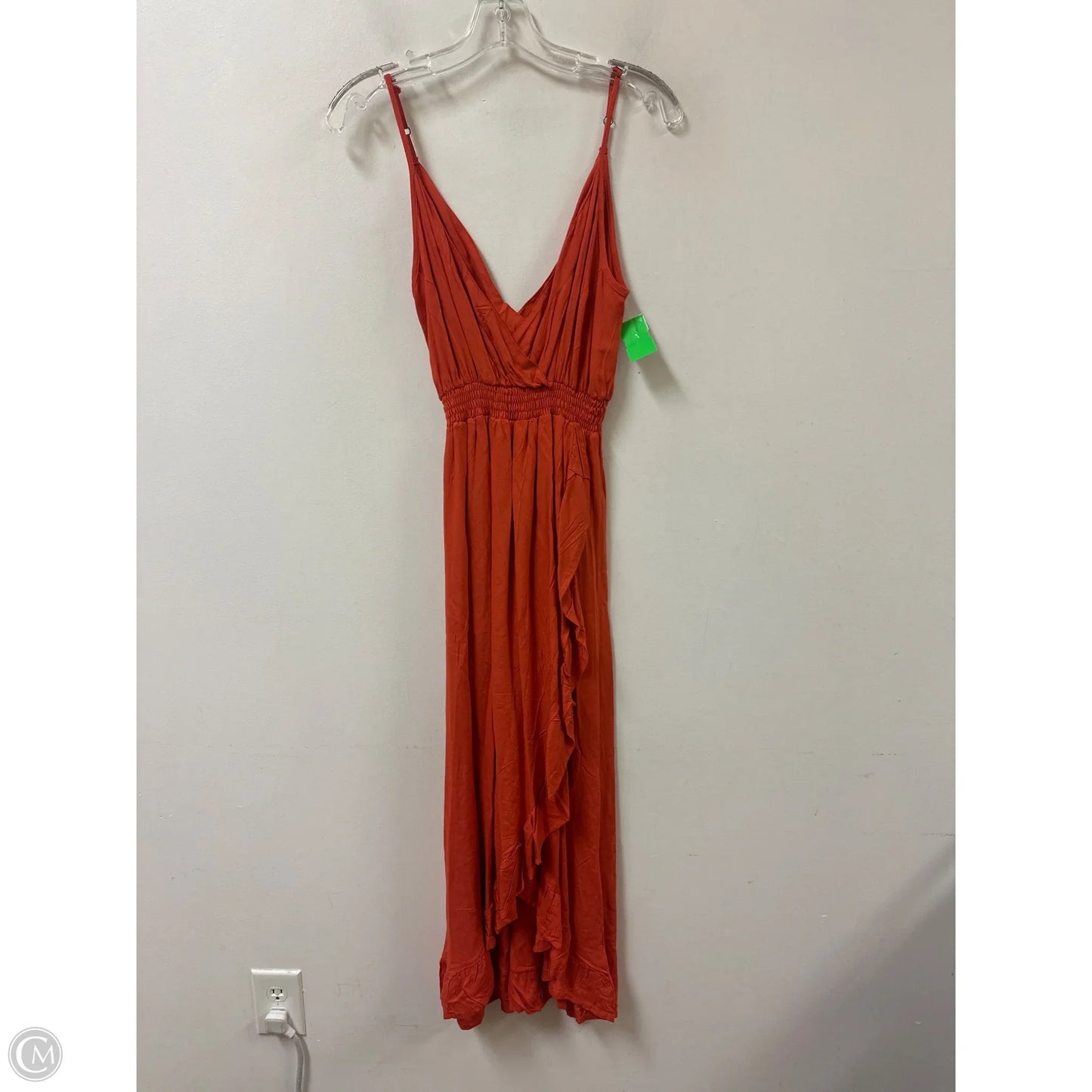 Dress Casual Maxi By Clothes Mentor In Orange, Size: S