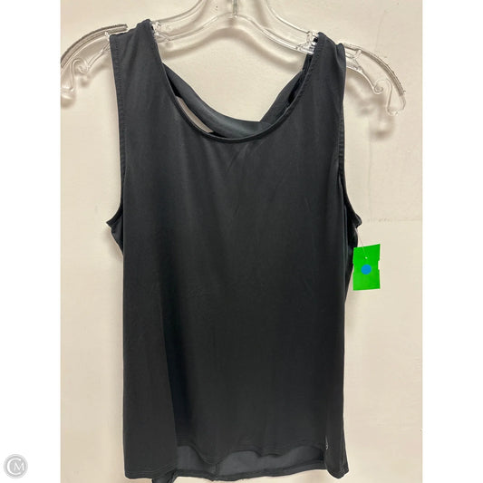 Athletic Tank Top By Adrienne Vittadini In Black, Size: S