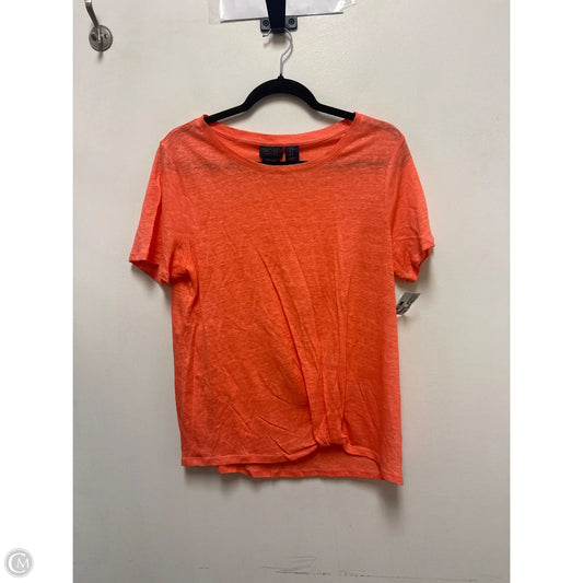 Top Short Sleeve By Rachel Roy In Coral, Size: M