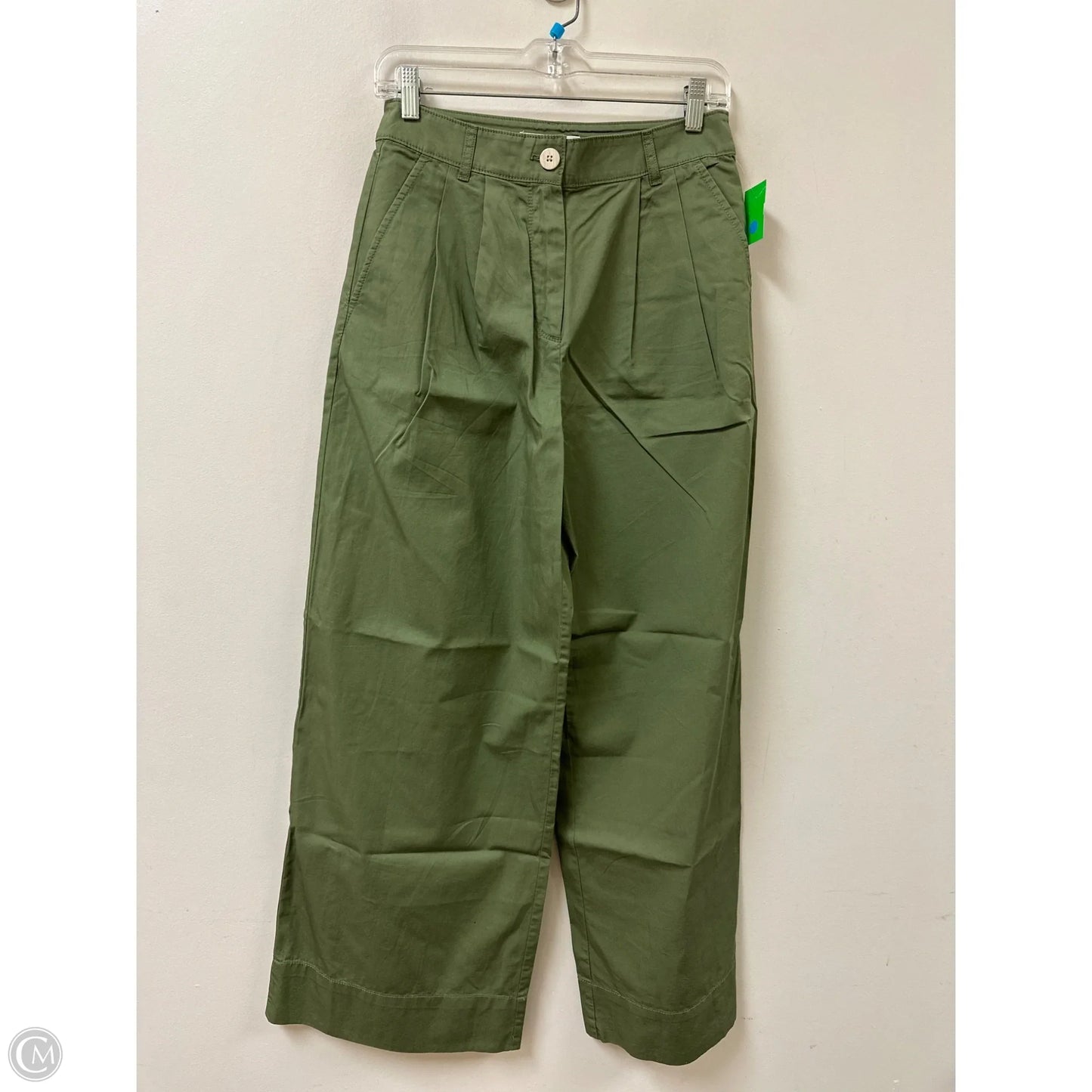 Pants Wide Leg By Loft In Green, Size: 0