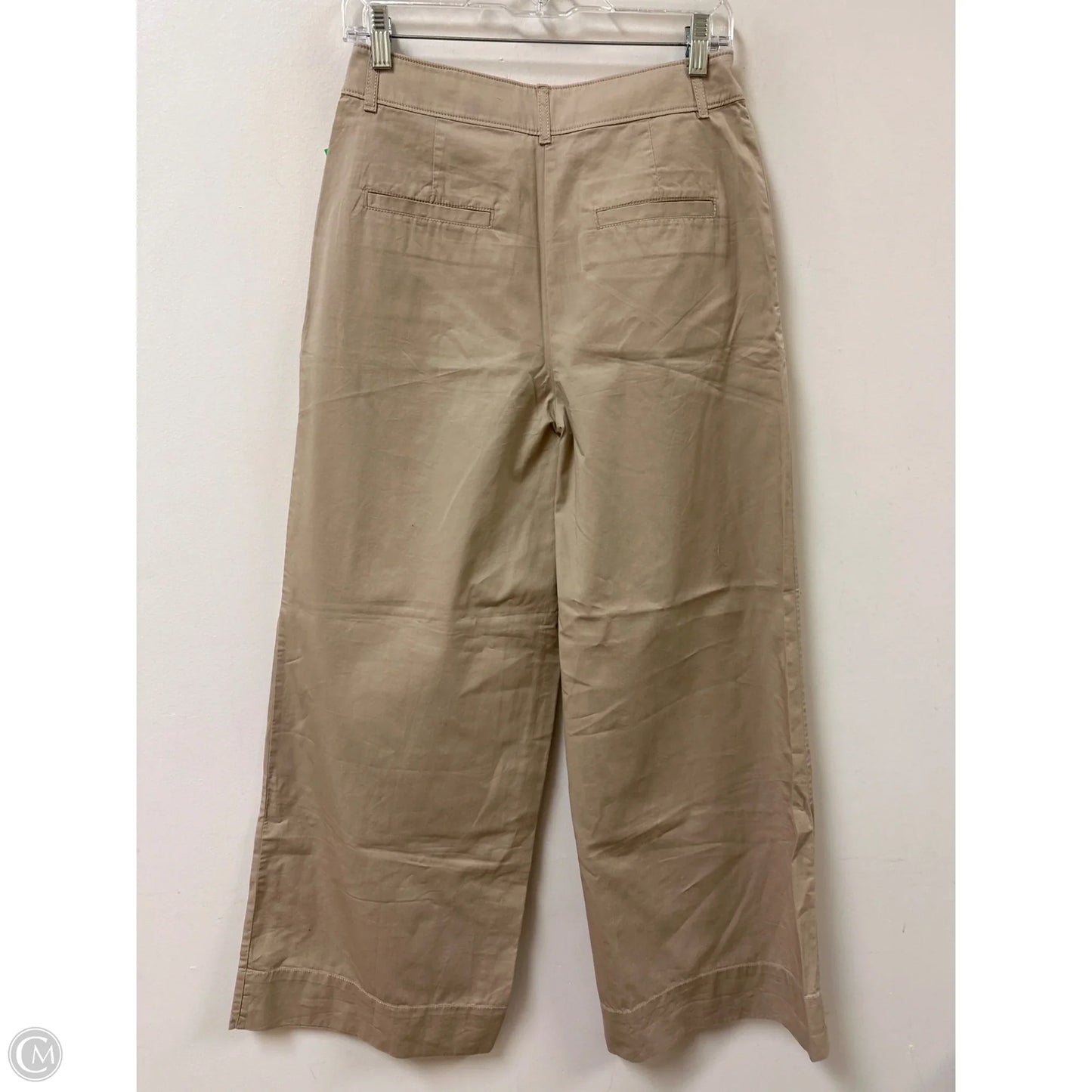 Pants Wide Leg By Loft In Cream, Size: 0