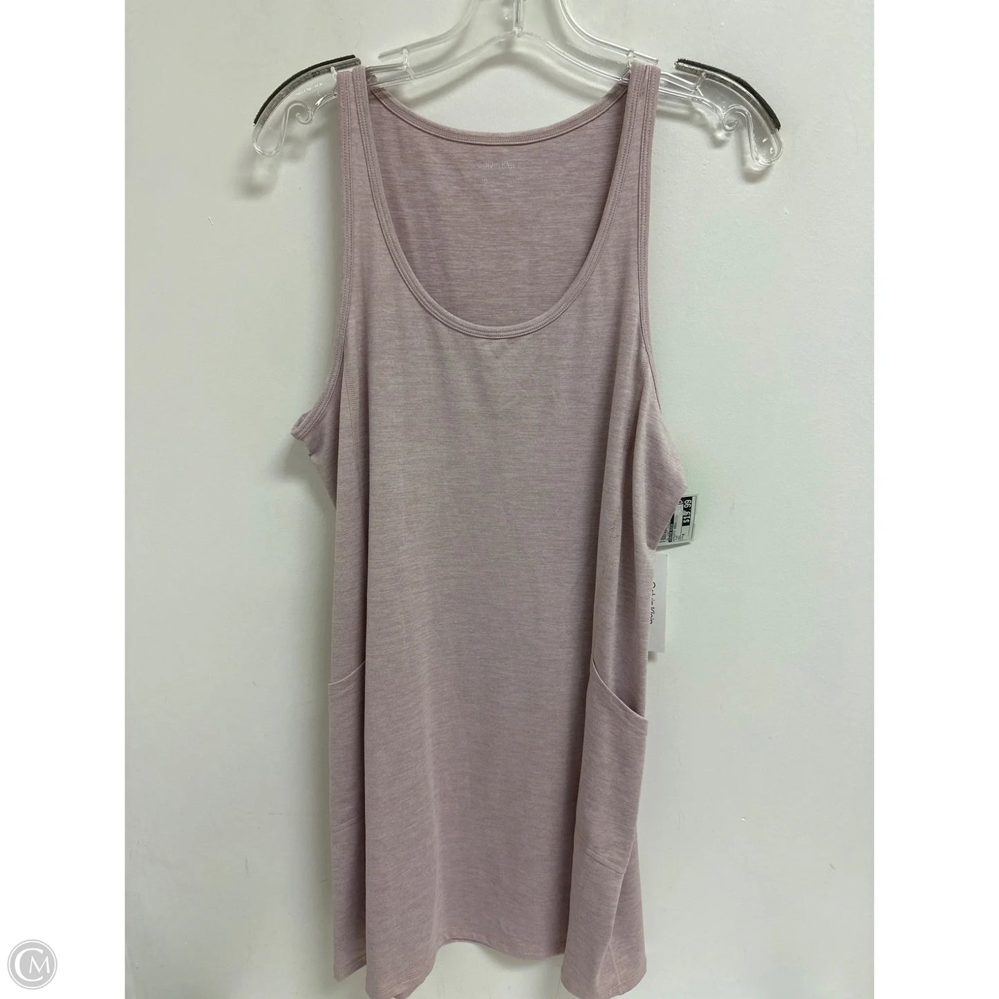 Athletic Dress By Calvin Klein In Pink, Size: M