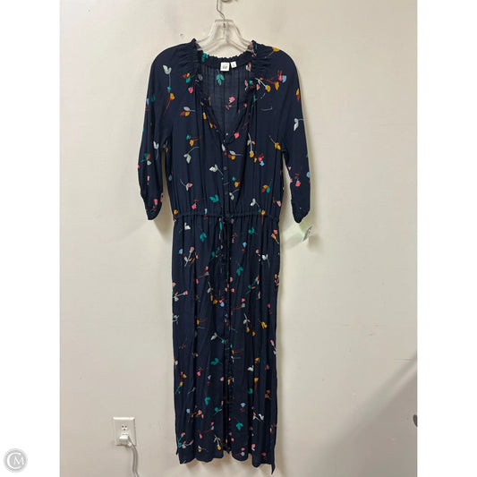 Dress Casual Maxi By Gap In Navy, Size: S