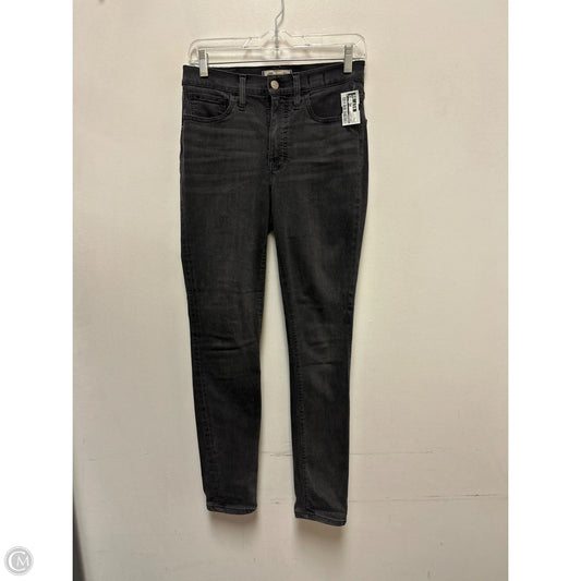 Jeans Skinny By Madewell In Grey Denim, Size: 4