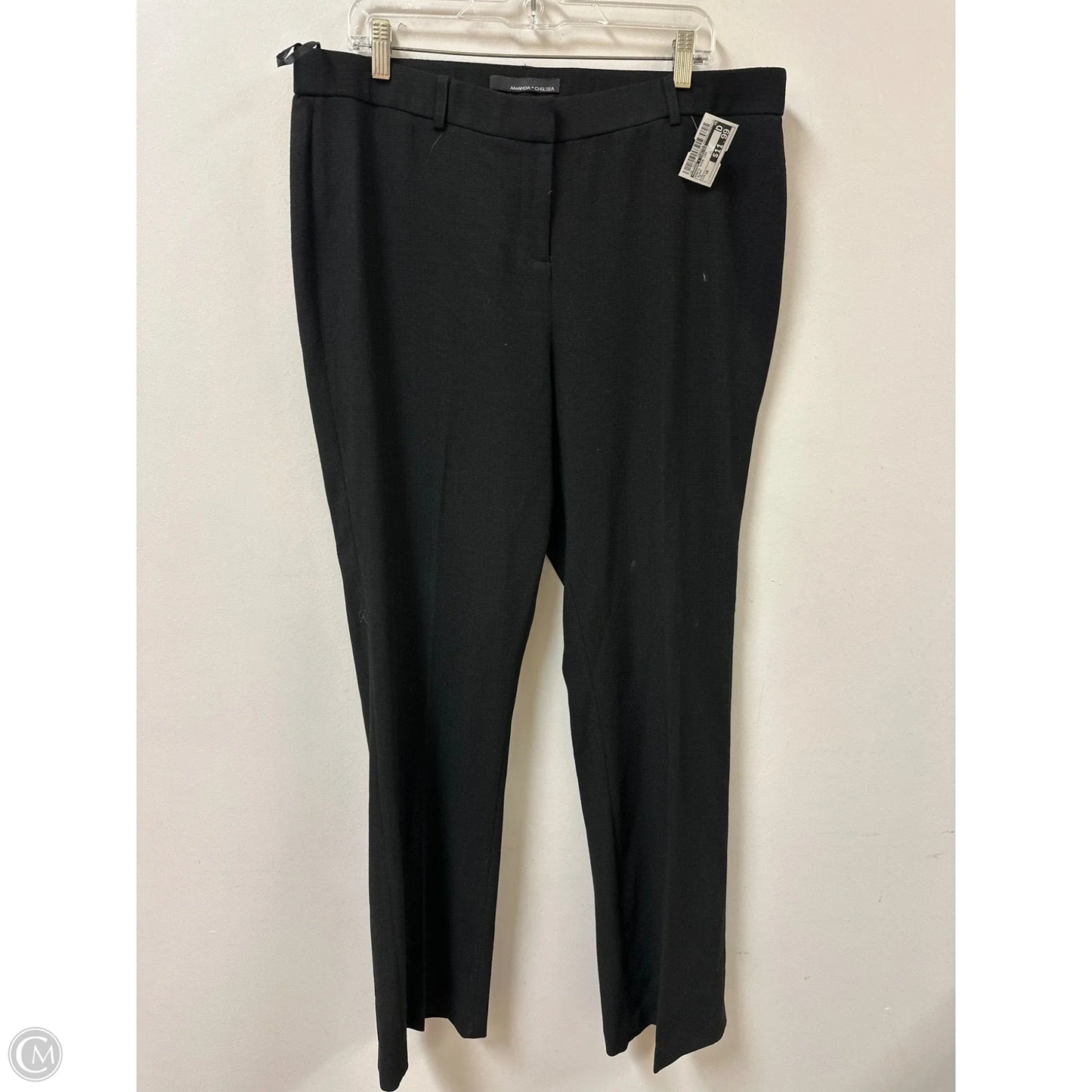Pants Wide Leg By Amanda + Chelsea In Black, Size: 16