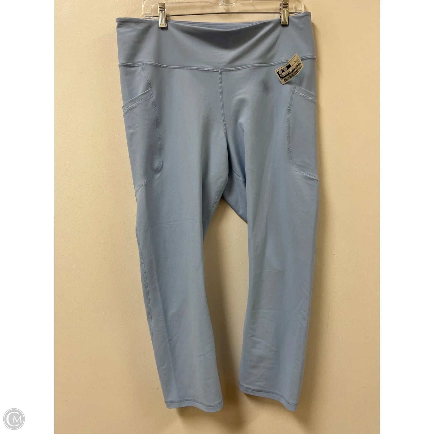 Athletic Leggings By Old Navy In Blue, Size: Xl