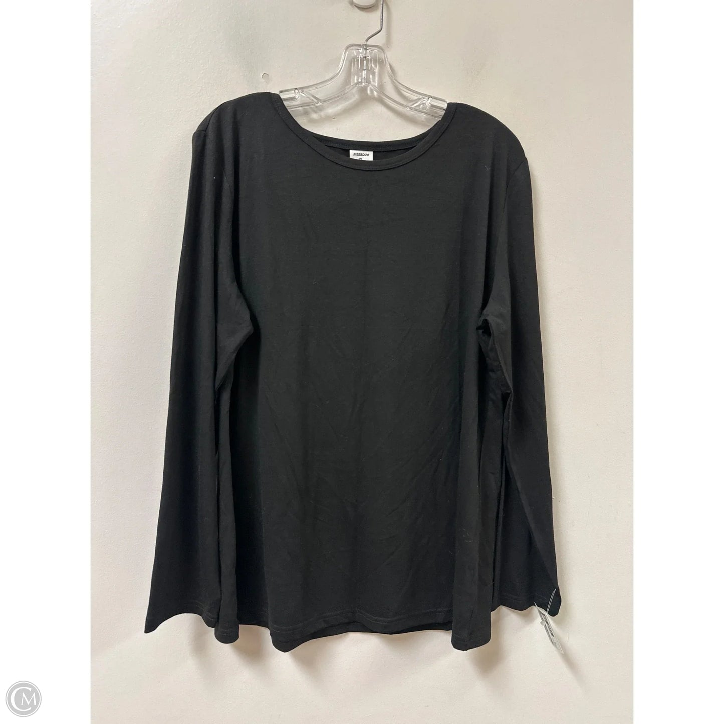 Top Long Sleeve By Clothes Mentor In Black, Size: Xl