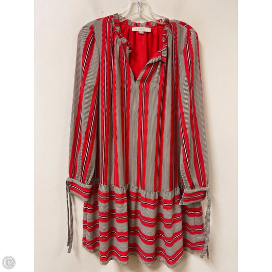 Dress Casual Short By Loft In Green & Red, Size: M