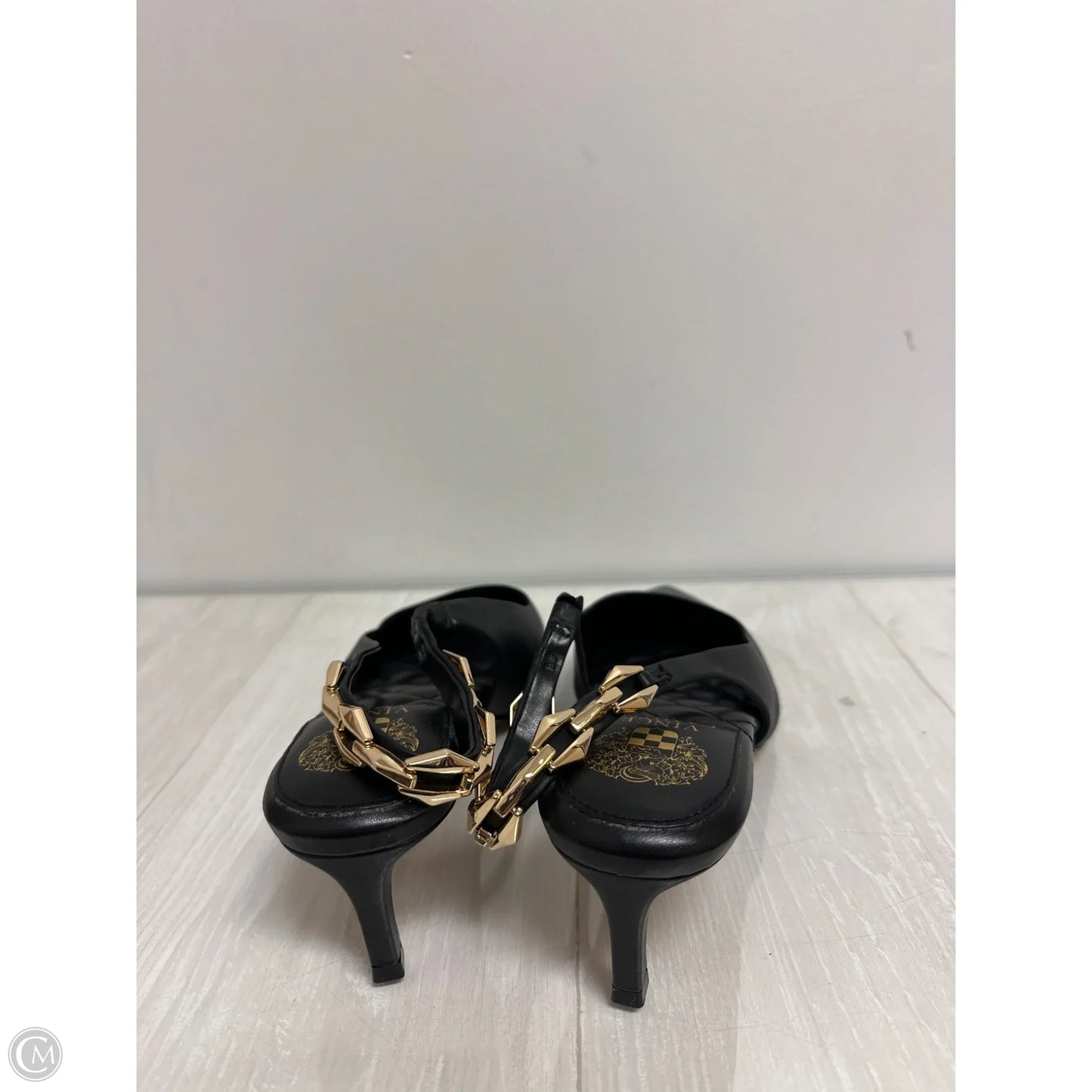 Shoes Heels Kitten By Vince Camuto In Black, Size: 9.5