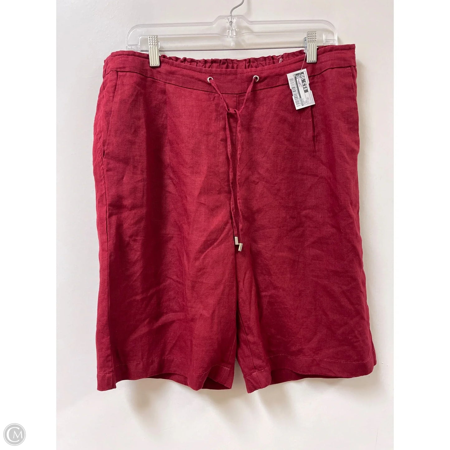 Shorts By Chicos In Red, Size: 12