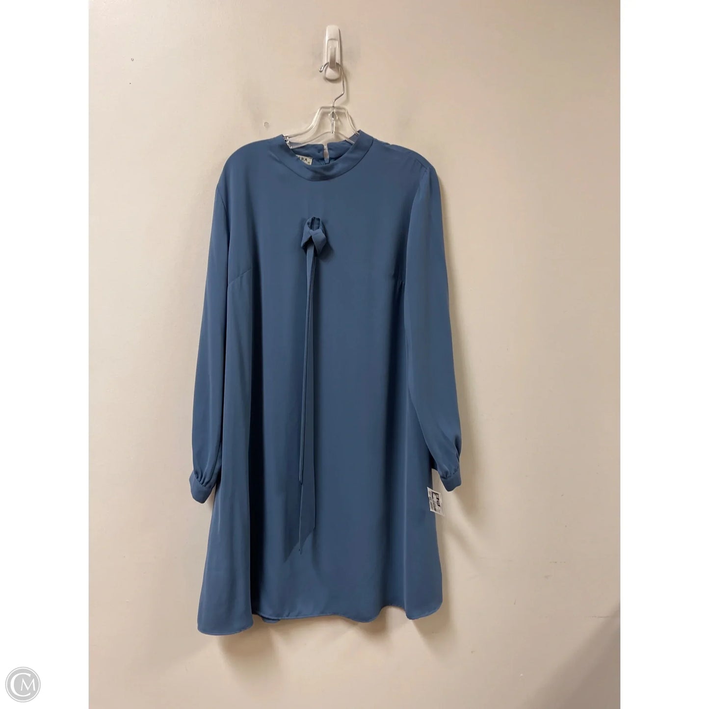 Dress Casual Midi By Clothes Mentor In Blue, Size: Xl