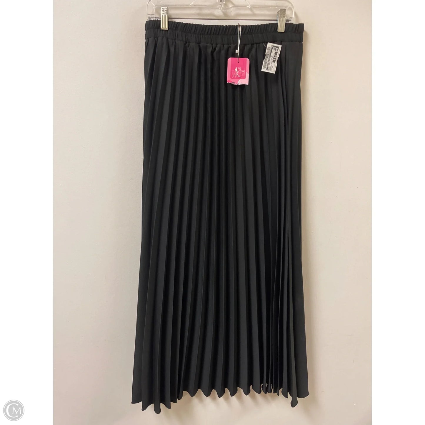Skirt Maxi By Clothes Mentor In Black, Size: 16