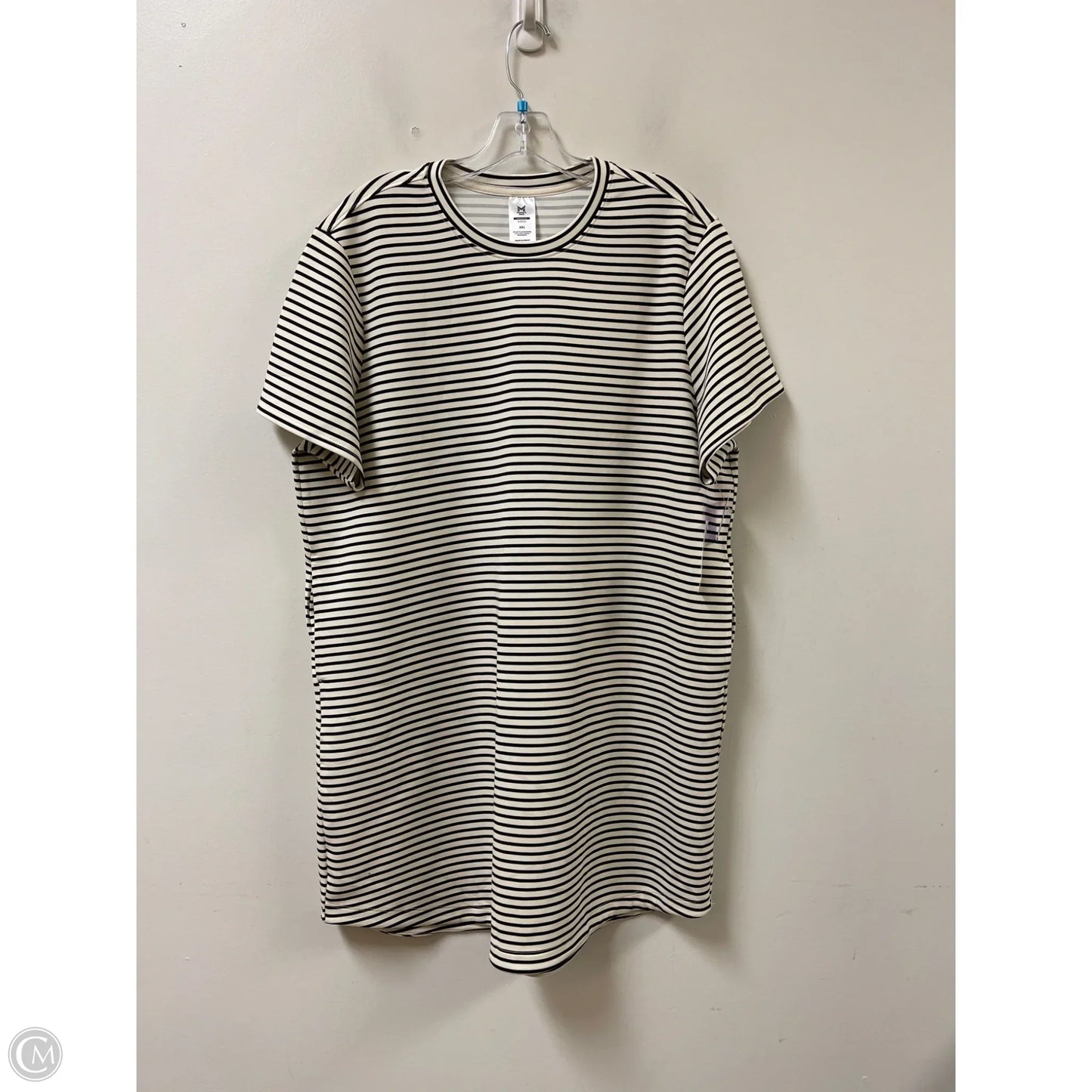 Dress Casual Short By Members Mark In Striped Pattern, Size: 1x