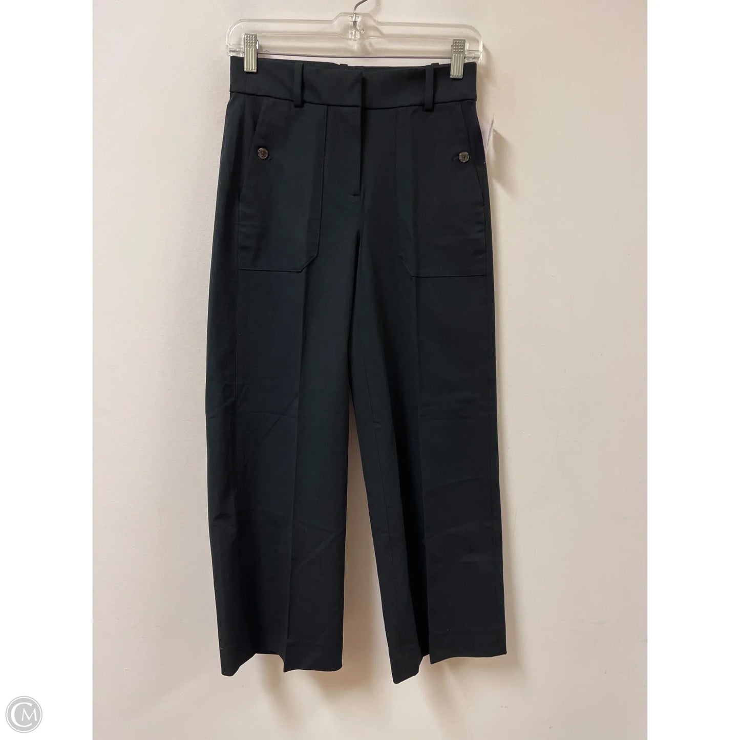 Pants Wide Leg By J. Crew In Black, Size: 0