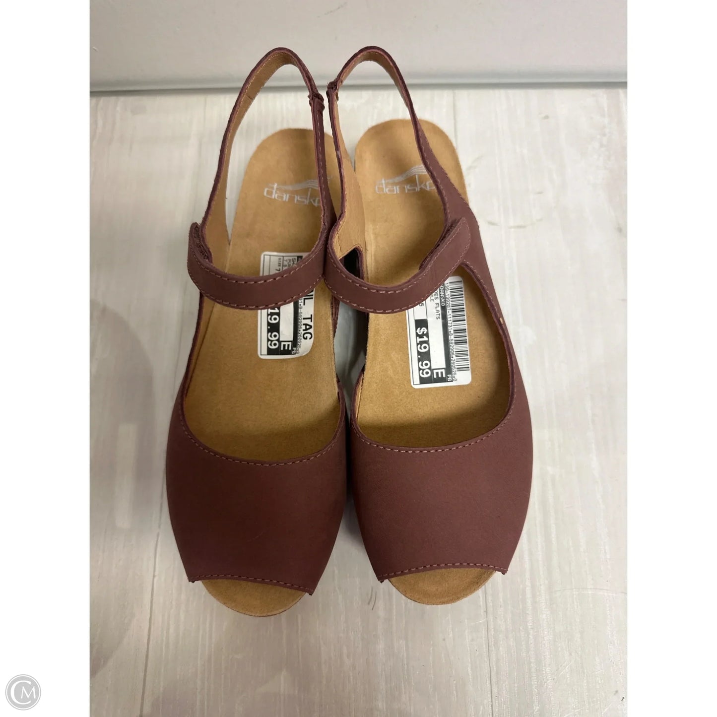 Shoes Flats By Dansko In Purple, Size: 7.5