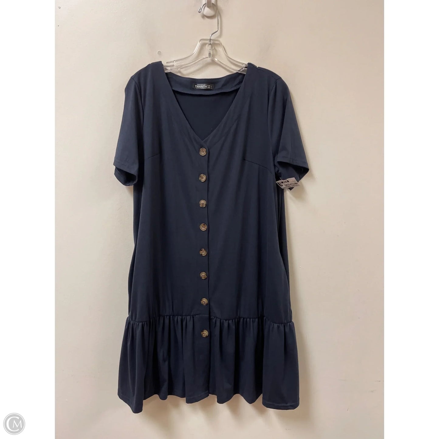Dress Casual Short By Clothes Mentor In Navy, Size: L